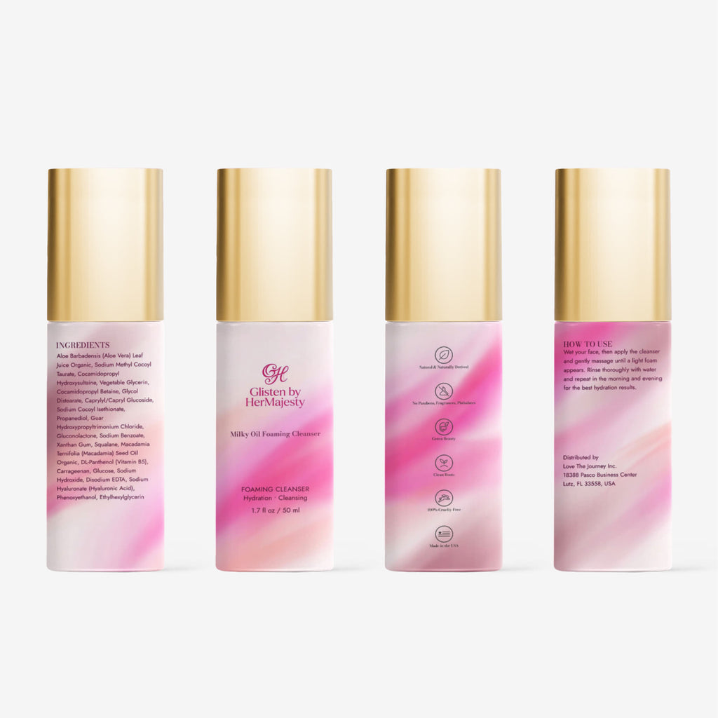 Glisten by HerMajesty Milky Oil Foaming Cleanser
