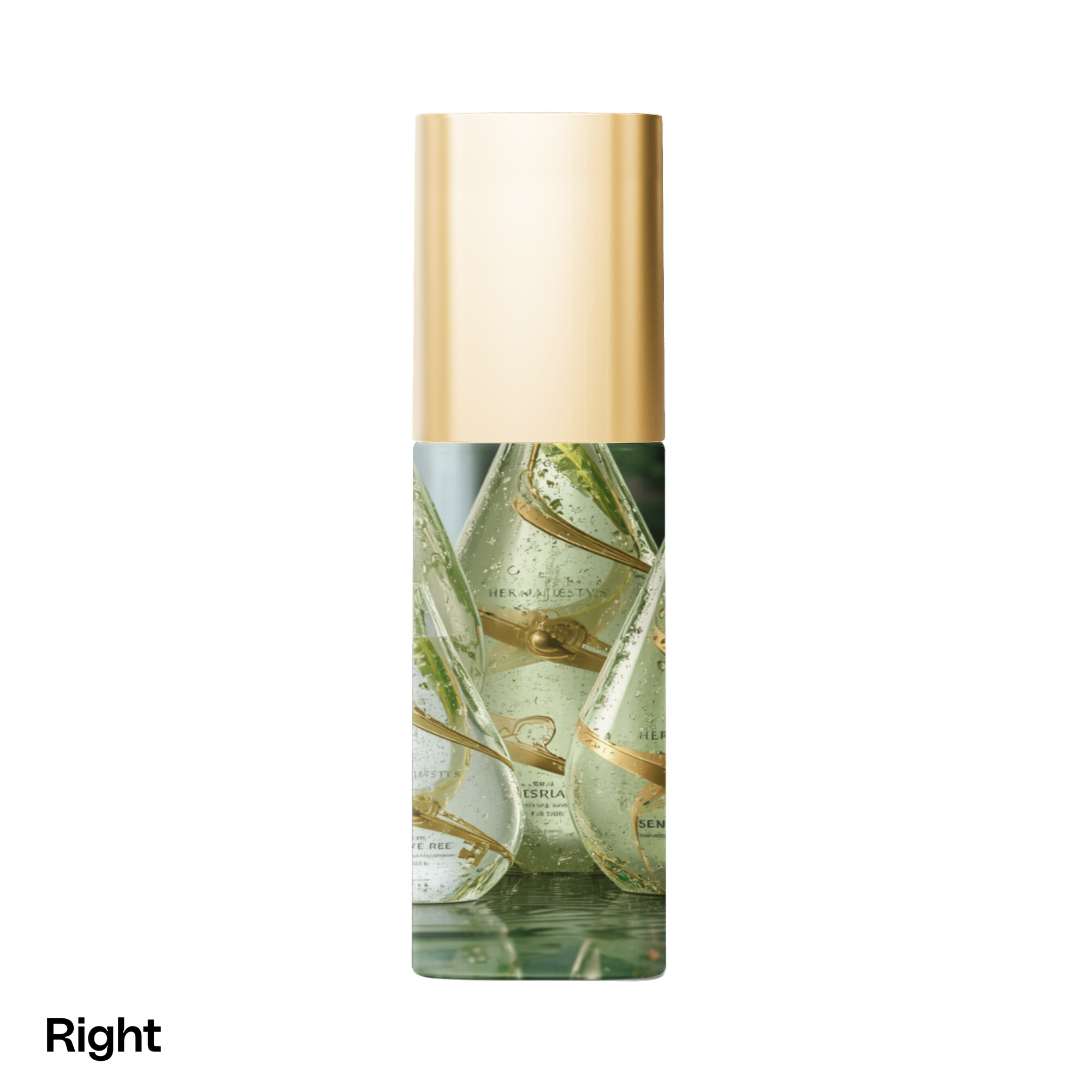 Glisten By HerMajesty Milky Oil Foaming Cleanser Gold Cap