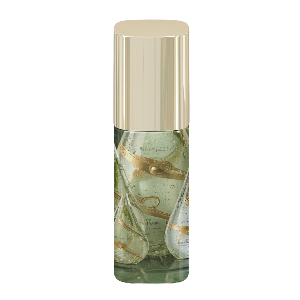 Glisten By HerMajesty Milky Oil Foaming Cleanser Gold Cap