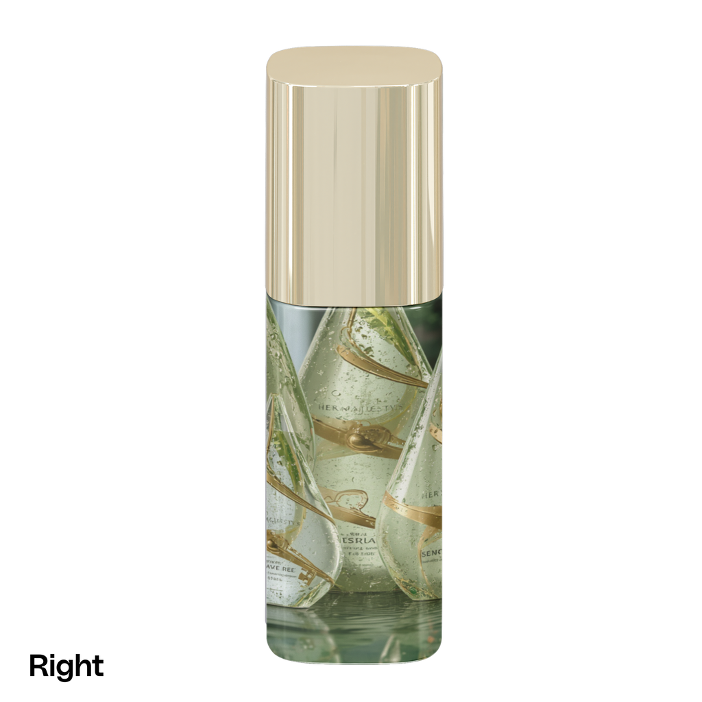Glisten By HerMajesty Milky Oil Foaming Cleanser Gold Cap