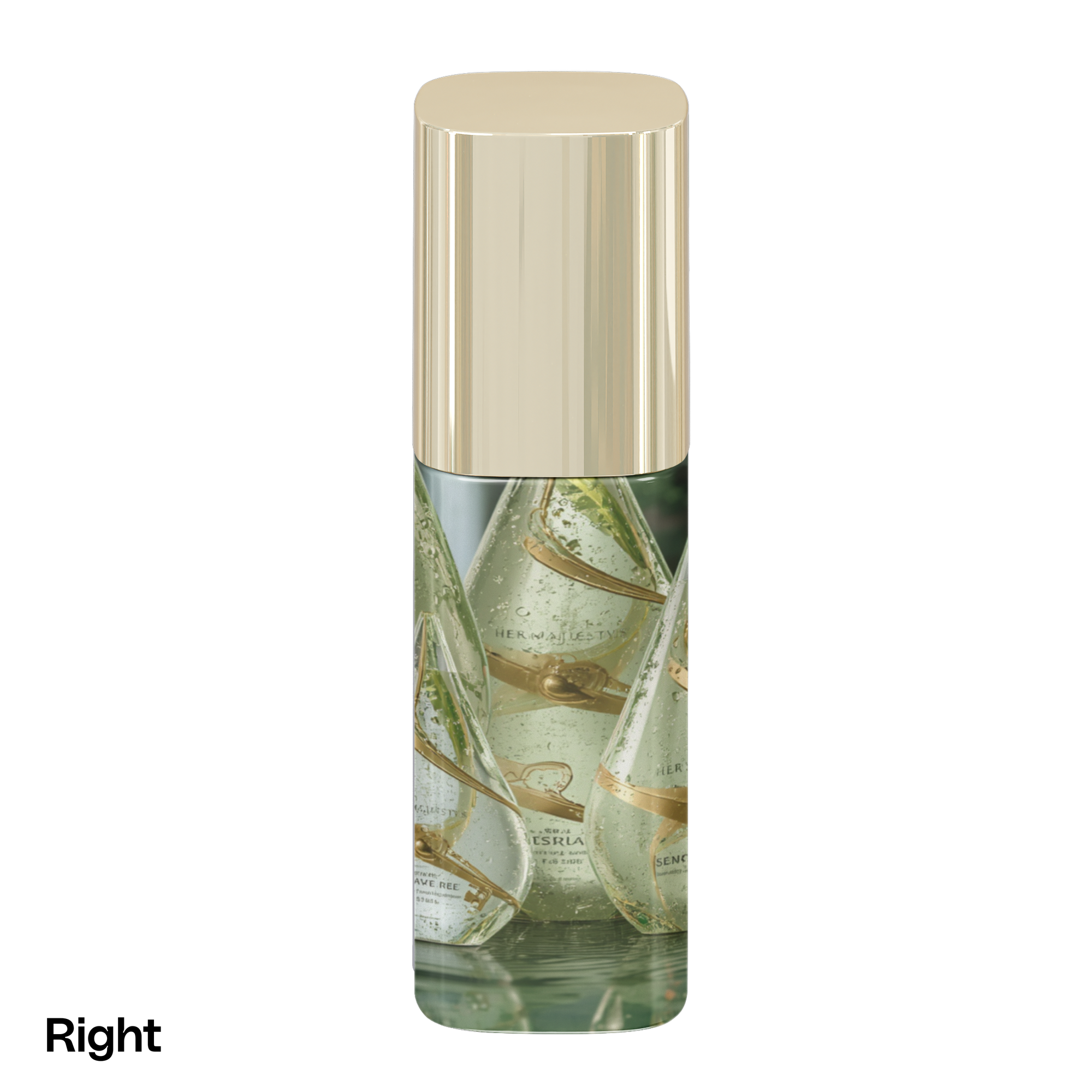 Glisten By HerMajesty Milky Oil Foaming Cleanser Gold Cap