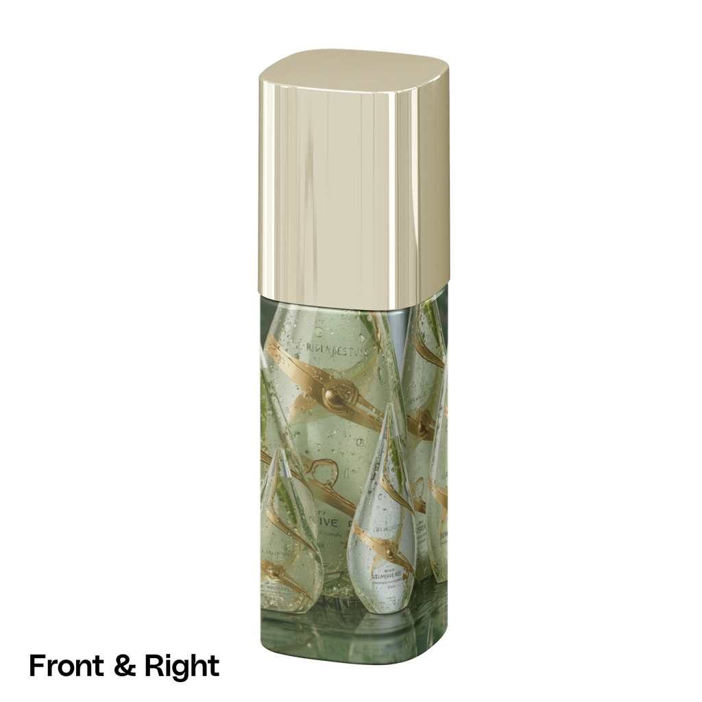 Glisten By HerMajesty Milky Oil Foaming Cleanser Gold Cap