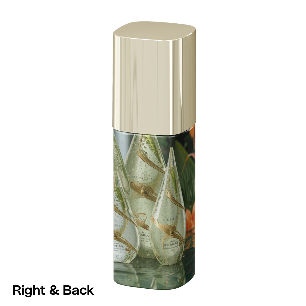 Glisten By HerMajesty Milky Oil Foaming Cleanser Gold Cap