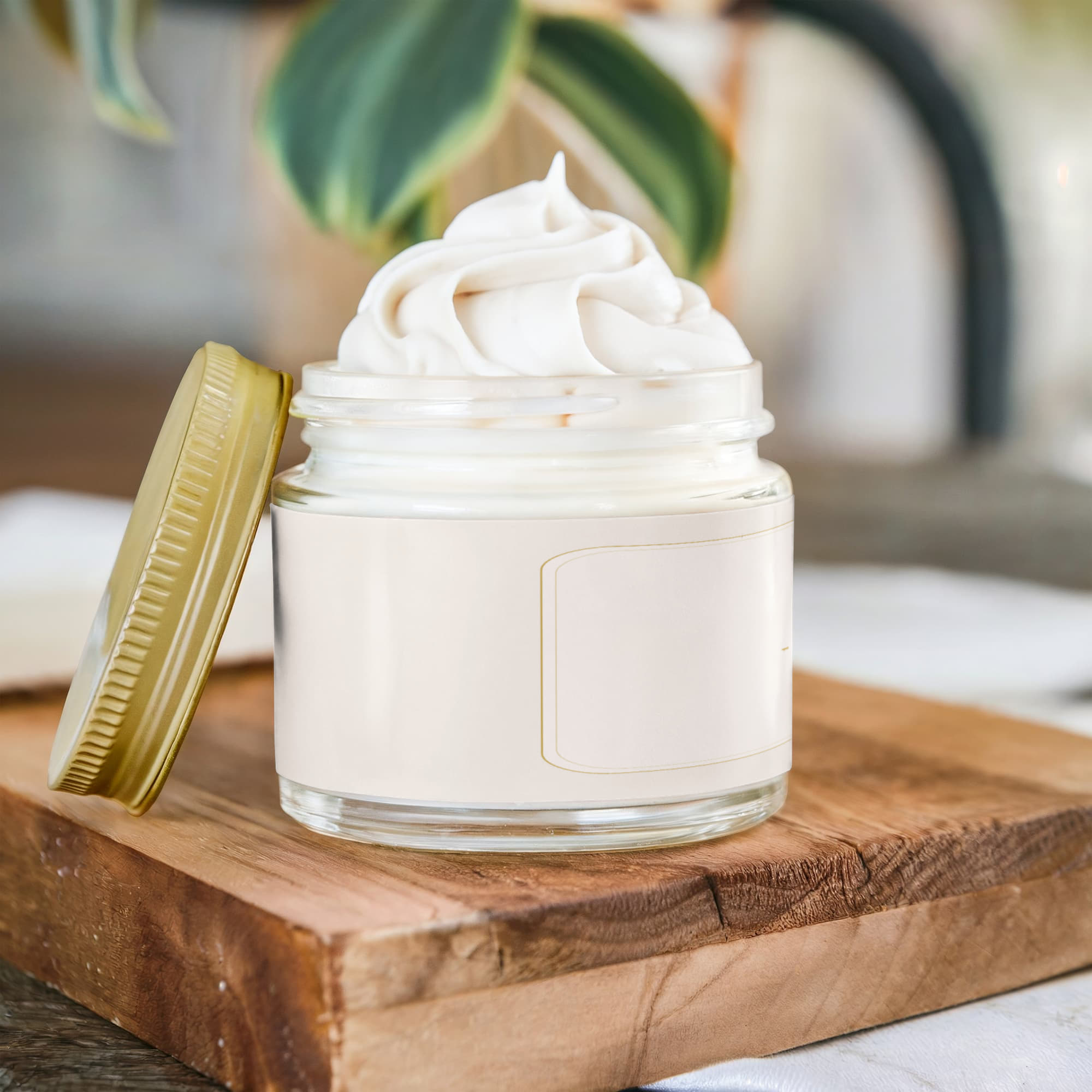 Glisten by Hermajesty Whipped Grass-Fed Tallow Balm with Vanilla Bean