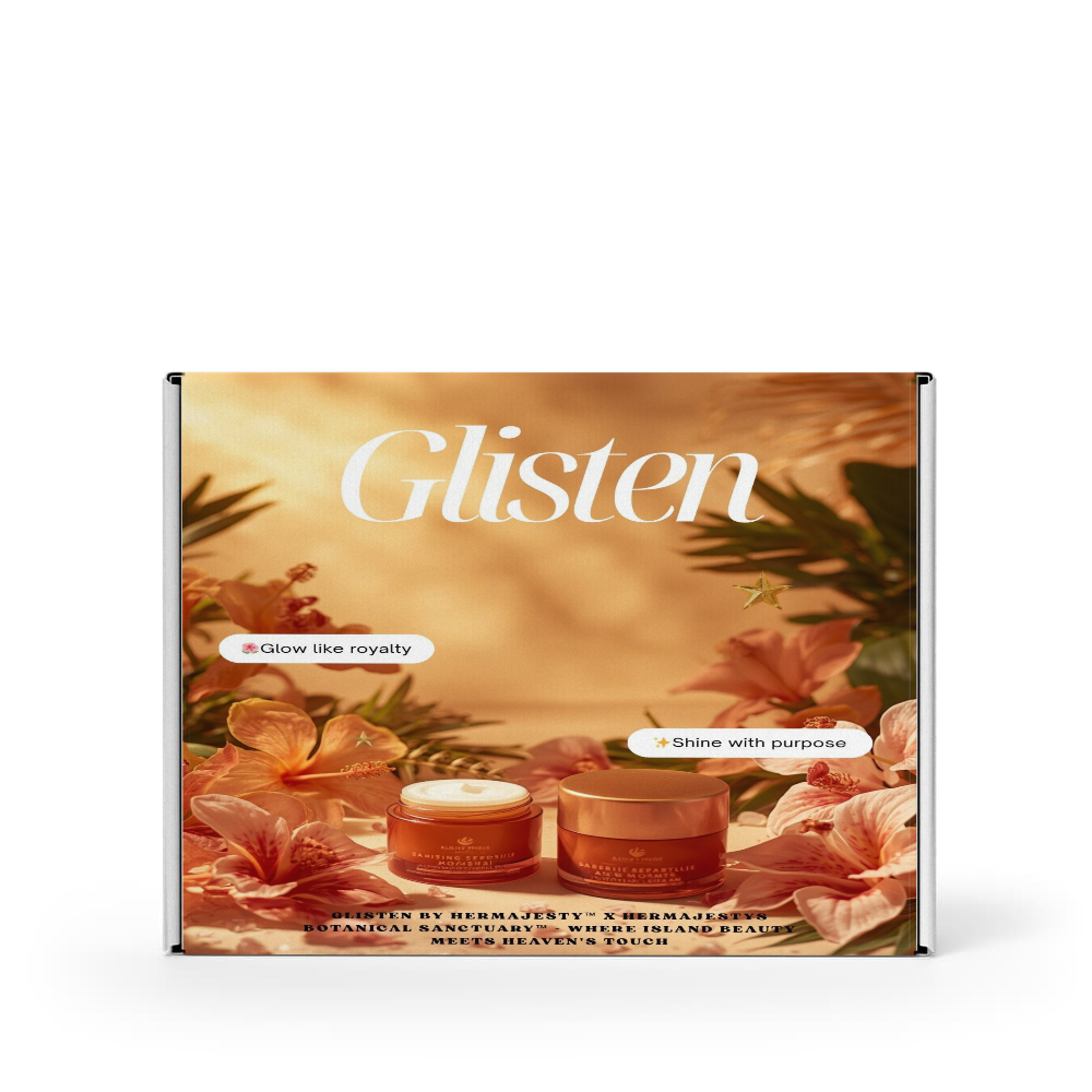 Glisten by Hermajesty Whipped Grass-Fed Tallow Balm with Vanilla Bean