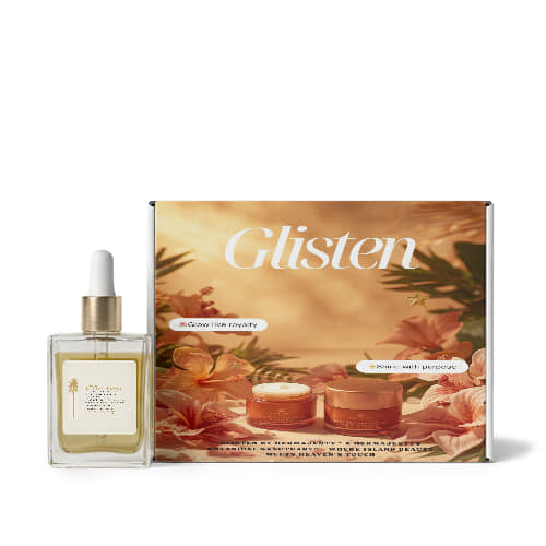 Glisten by Hermajesty Manuka Honey Sea Moss Post-Shave Oil