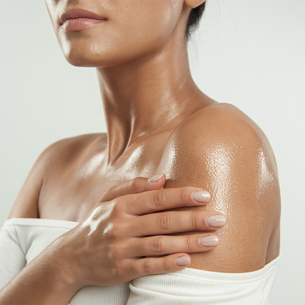 Glisten by Hermajesty Manuka Honey Sea Moss Post-Shave Oil