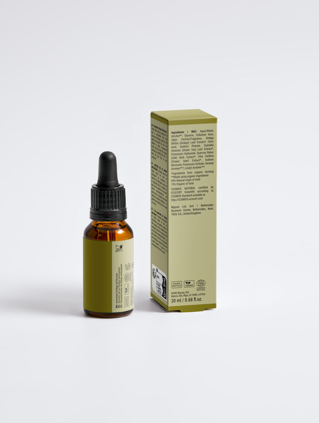 Glisten Antioxidant Ginkgo Gel Booster
